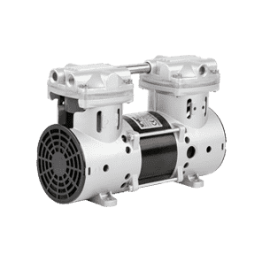 Oil-free piston vacuum pump or compressor